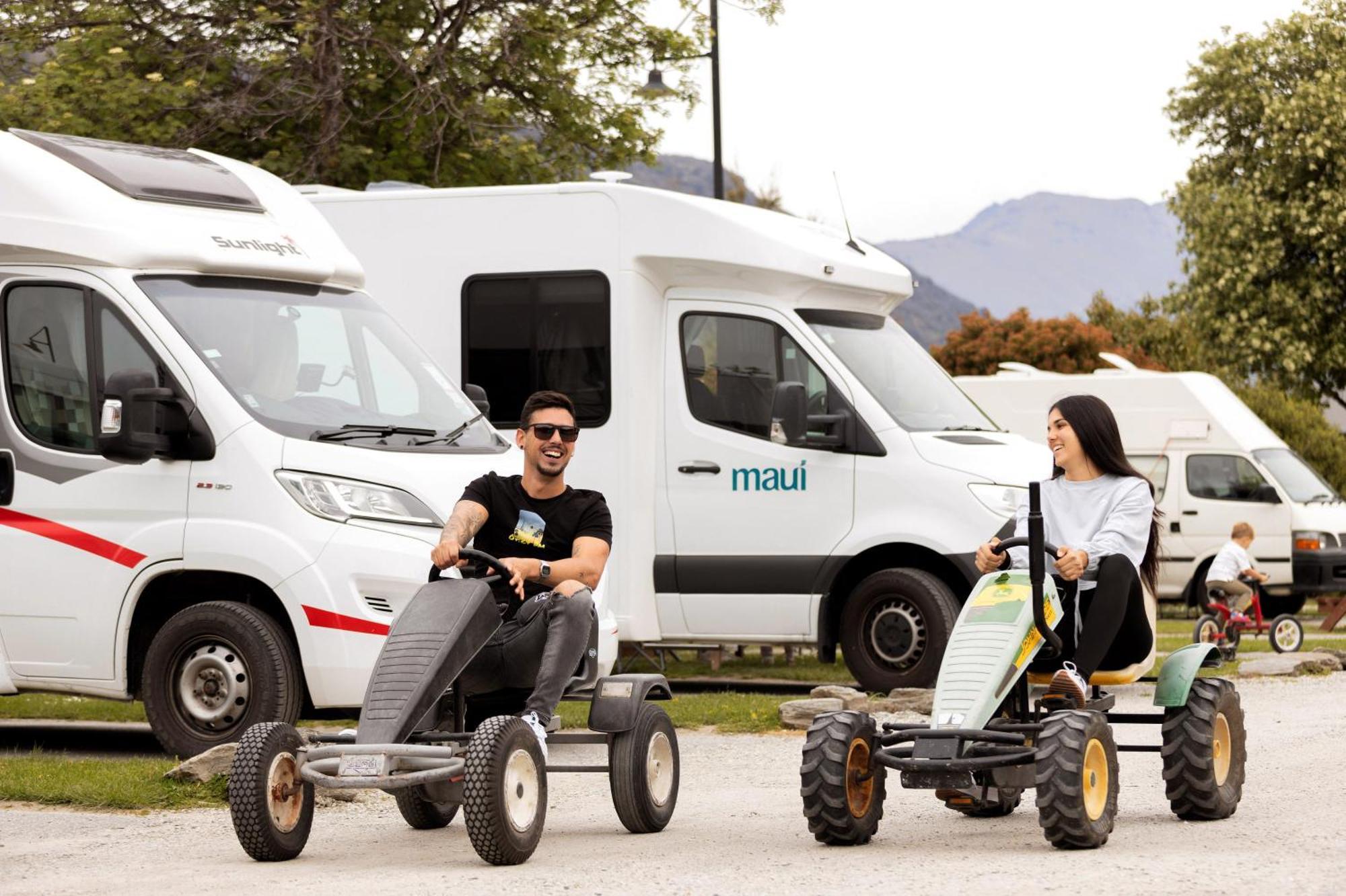 Queenstown Top 10 Holiday Park Exterior foto
